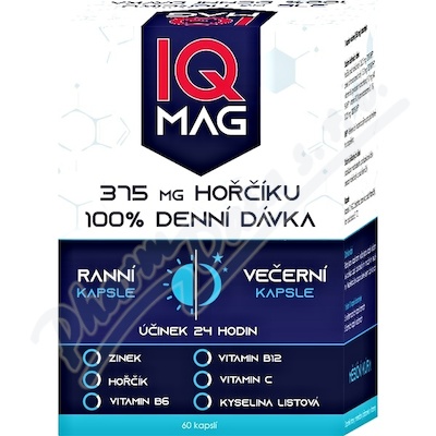 IQ Mag ranní-večerní cps.60