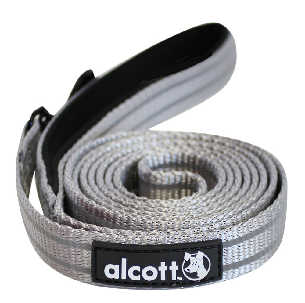 Alcott Reflexní vodítko pro psy šedé velikost L