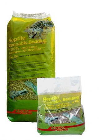 Lucky Reptile Cannabis Bedding 4L pro 15L substrátu