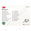 3M Micropore papír. náplast bílá 1. 25cmx9. 1m 24ks