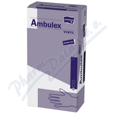 Ambulex Vinyl rukavice nepudrovan M 100ks