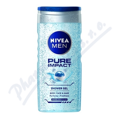 NIVEA MEN sprchov gel Pure Impact 250ml 80892