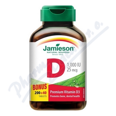 JAMIESON Vitamn D3 1000 IU tbl.240