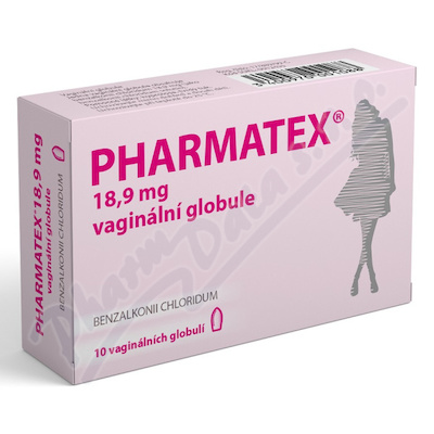 Pharmatex vaginln globule 18.9mg vag.gbl.10