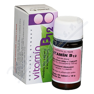 NATURVITA Vitamn B12 tbl.60