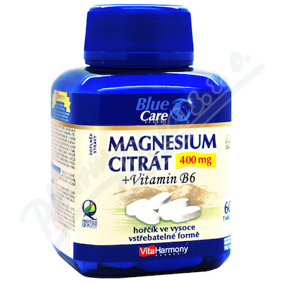 VitaHarmony Magnesium citrt 400mg+vit.B6 tbl.60