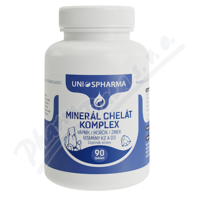 Uniospharma Minerl chelt komplex tbl.90