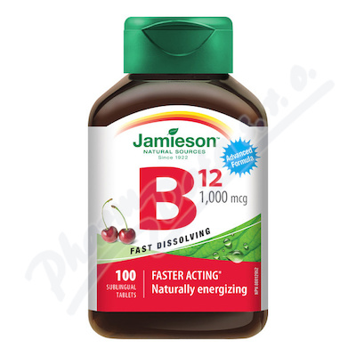 JAMIESON Vitamn B12 1000mcg tee tbl.100