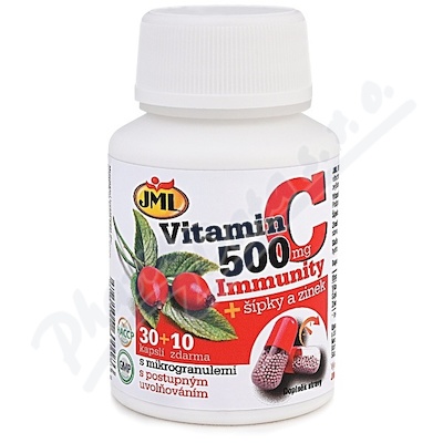 JML Vitamin C 500mg + pky a zinek cps.30+10