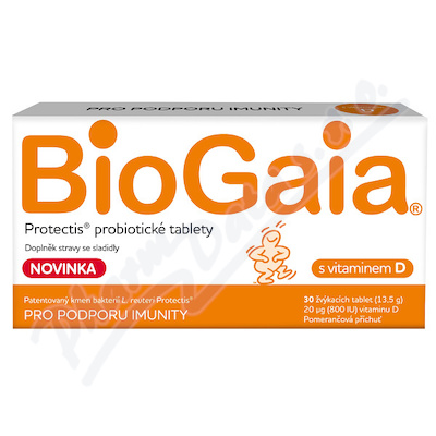 BioGaia Protectis s vit.D 30 vkacch tablet
