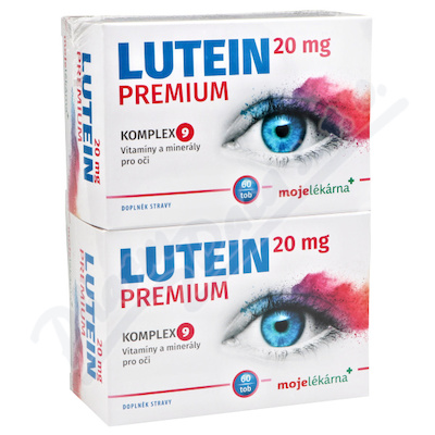 Lutein Premium 20mg tob.60+60 Moje lkrna