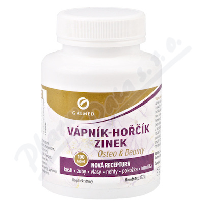 Vpnk-Hok-Zinek Osteo&Beauty tbl.100 Galmed