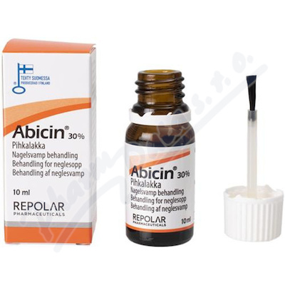 REPOLAR Abicin 30% pryskyicov lak proti plsovm infekcm neht 10ml