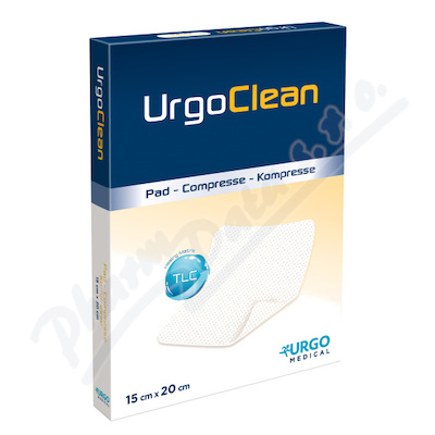 UrgoClean kryt lipidokoloidn vrstva15x20cm 10ks