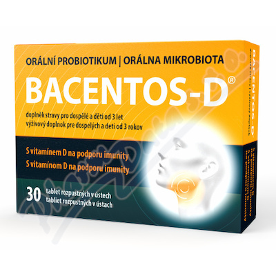 BACENTOS-D orln probiotikum tbl.30