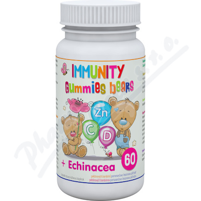 Immunity Gummies bears 60 pektinovch bonbn