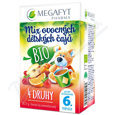 Megafyt Mix ovocnch dtskch aj BIO 4x5 sk