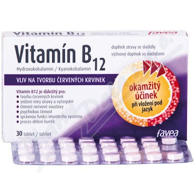 Favea Vitamn B12 tbl.30