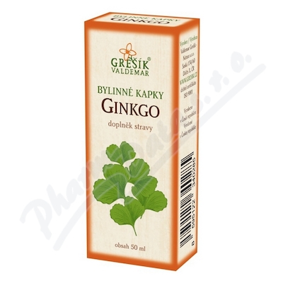 Grek kapky Ginkgo 50 ml